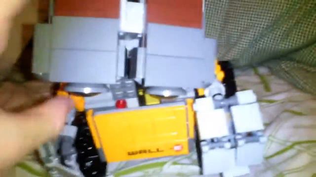 Мой новый робот валли лего, My New robot Walle LEGO смотреть онлайн