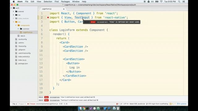 57 - Handling User Inputs in React Native смотреть онлайн
