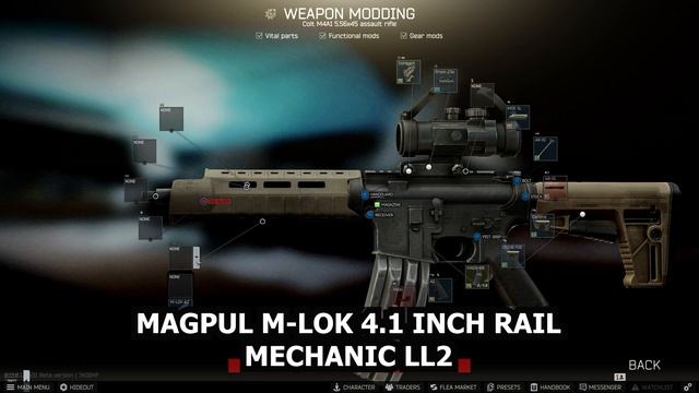 Gunsmith Part 7 (Patch 0.13) - Mechanic Task Guide - Escape From Tarkov смотреть онлайн