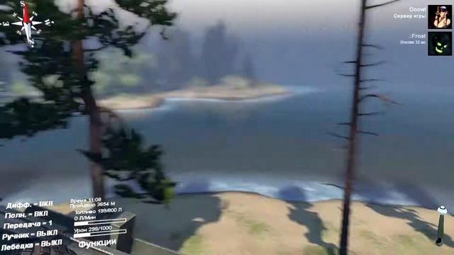 Подлодка "Тополь" // Spintires // JP смотреть онлайн