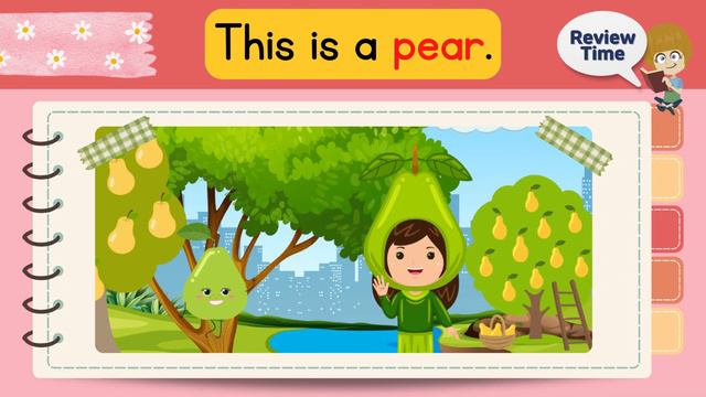 Learn to Read - 005 Fruits | English Reading Practice | Simple sentences | Learn English for kids смотреть онлайн