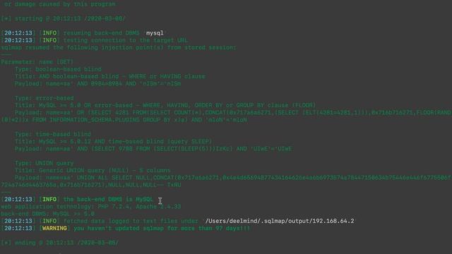 【录屏】第27讲 SqlMap工具使用详解上 小白WEB安全入门 смотреть онлайн