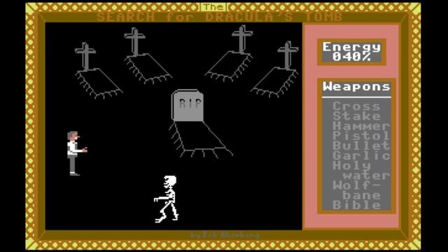 C64 Game: The Search for Dracula's Tomb смотреть онлайн