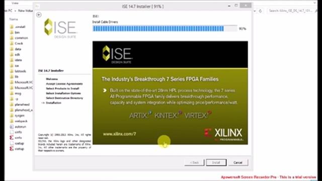 How to Install Xilinx ISE Design Suite in windows 8.1/10 смотреть онлайн
