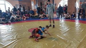Лучший проход за спину ? вольная борьба дети 29 кг
