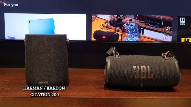 Harman Kardon Citation 200 vs JBL Xtreme3 Sound & Bass test смотреть онлайн