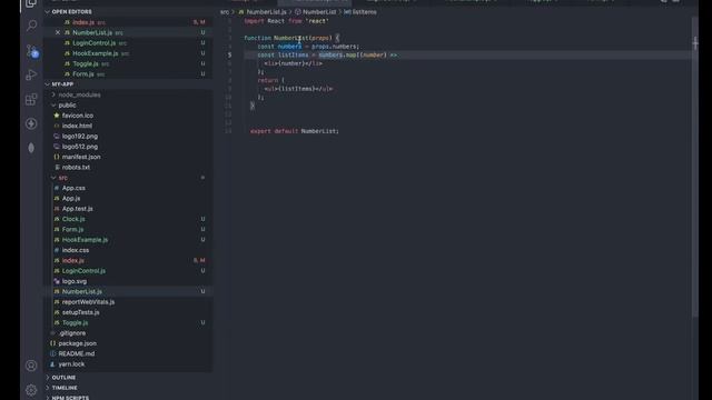 Lists and Keys in ReactJS - ReactJS Documentation Part - 10 смотреть онлайн