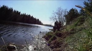 Рыбалка на Нерли на фидер. Река Нерль Тверская область весной.