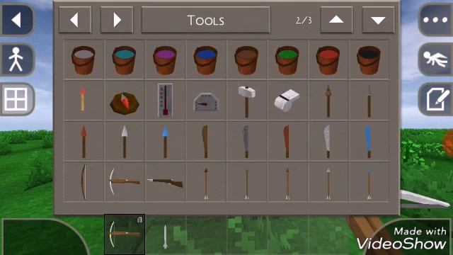 КАК ЗАРЯДИТЬ РУЖЬЁ, ЛУК, АРБАЛЕТ В Survivalcraft 2 смотреть онлайн