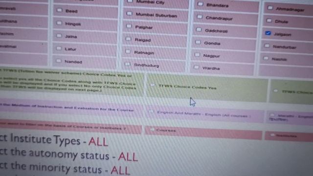 HOW TO FILL OPTION FORM FOR FIRST YEAR DIPLOMA ADMISSION (Presentation in ENGLISH) смотреть онлайн