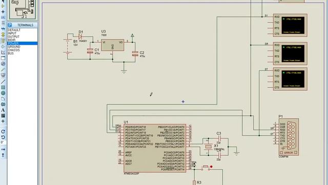 Update web site using esp8266 | Proteus Simulation смотреть онлайн