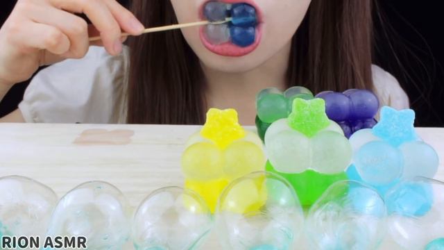 【ASMR】BUBBLE KOHAKUTO,BUBBLE JELLY,BALLOON CANDY,STAR CANDY MUKBANG 먹방 EATING SOUNDS NO TALKING смотреть онлайн