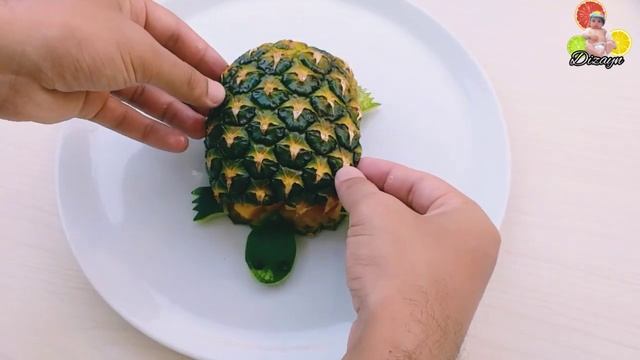 Meyvelerle kaplumbağa dizaynı...Дизайн черепахи с фруктами...Turtle design with fruits ???? смотреть онлайн