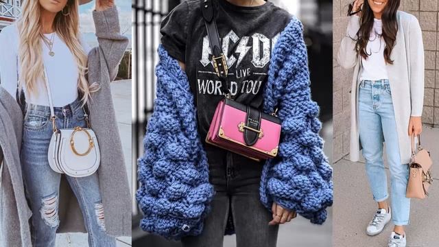 УЮТНЫЙ ВЯЗАНЫЙ КАРДИГАН 2022 / ЛУЧШАЯ ОСЕННЕ ЗИМНЯЯ ПОДБОРКА // МОДА ДЛЯ ЖЕНЩИН ЗА 40 смотреть онлайн