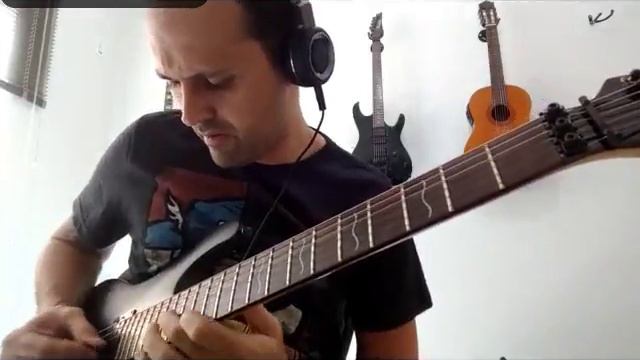 Iproviso em Dm - Ibanez S470 - Backing track Gustavo Guerra смотреть онлайн