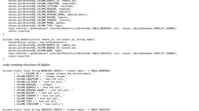 Code Review: Optimize JSON insertion to SQLite (insert ... on duplicate key ignore) смотреть онлайн