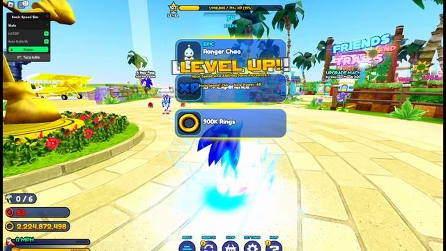 ??ROBLOX SONIC SPEED SIMULATOR SCRIPT | INF RINGS, INF EXP, & AUTO REBIRTH!?? смотреть онлайн