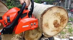 Бензопила Echo CS 353ES. Работа амортизации.