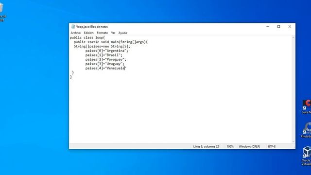 Java Inicial - Recorrer una Matriz utilizando el loop Foreach смотреть онлайн