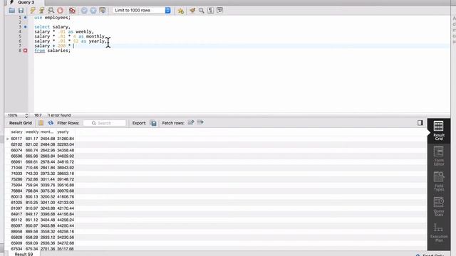 Using SQL Arithmetic Operators смотреть онлайн