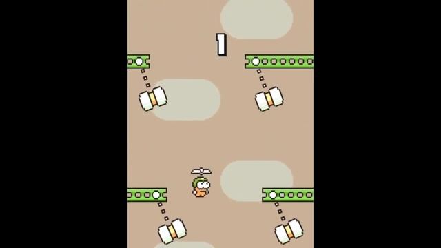 Обзор игры Swing Copters от создателя Flappy Bird смотреть онлайн