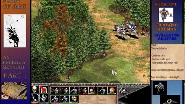 Age of Empires 2: Age of Kings Walkthrough Joan of Arc Part 1- Unlikely Messiah Part 1 смотреть онлайн