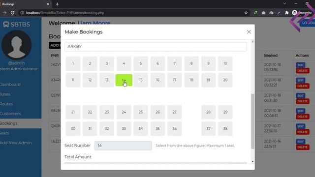 Simple Bus Ticket Booking System in PHP MySQL with Source Code - CodeAstro смотреть онлайн