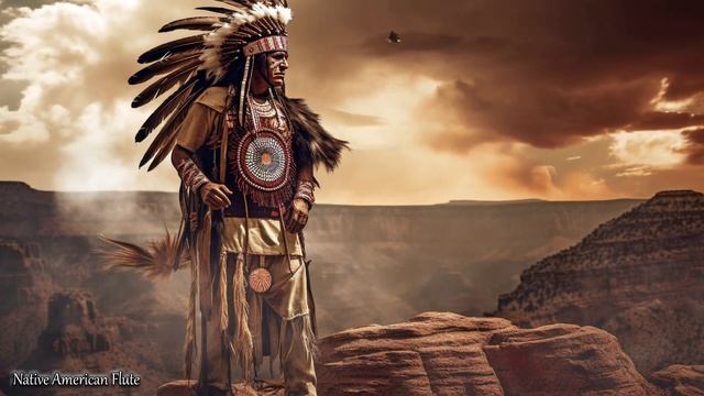 Native American Indian Flute - CALM MY SPIRIT MY SOUL MY HEART - Night Sleep Music смотреть онлайн