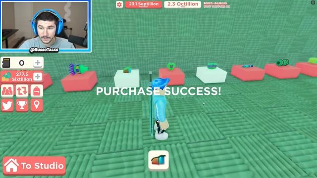 Introducing The NEW YouTube Simulator Studio 2.0! *IT'S HUGE* (Roblox) смотреть онлайн