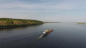 Волжские просторы. Лбище, острова Средний и Спорный. Самарская область.