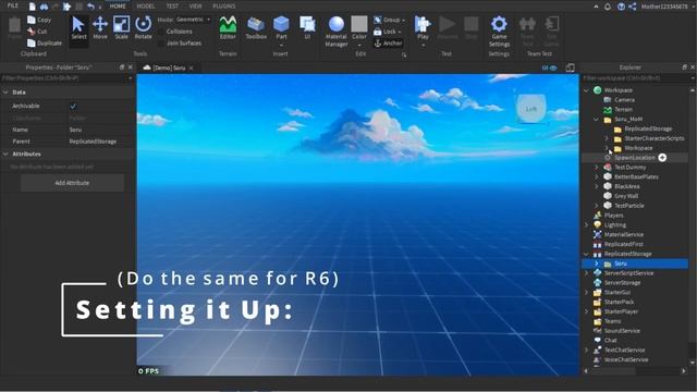 Roblox Studio "Giveaway!" | Soru (R6 + R15) смотреть онлайн