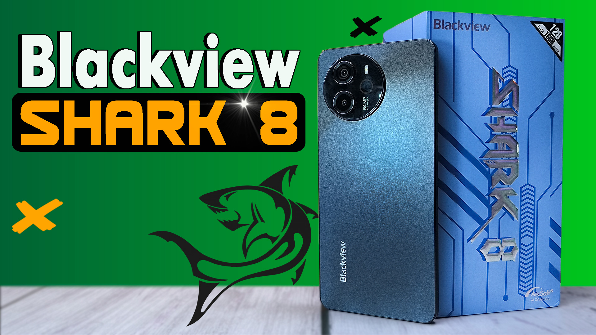 Смартфон Blackview SHARK 8. Полный обзор со всеми тес смотреть онлайн
