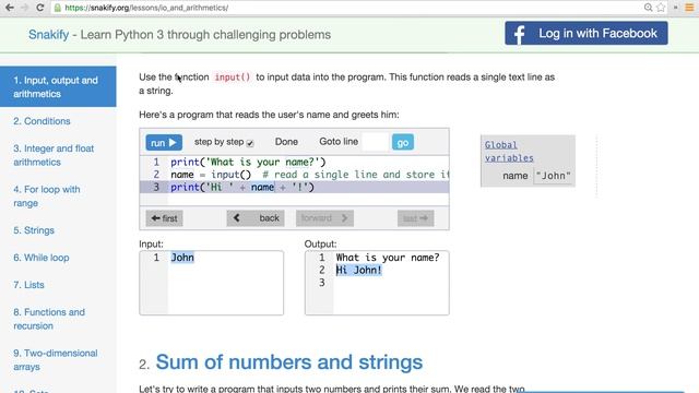 How to learn Python with Snakify смотреть онлайн