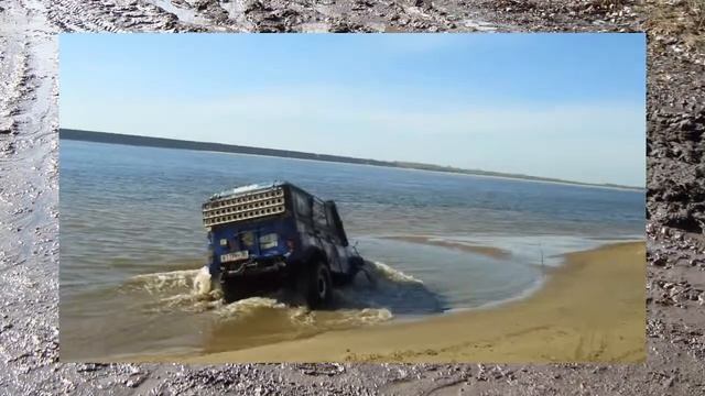 #90. УАЗ ныряет в воду [АВТО 4x4] смотреть онлайн