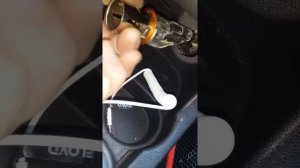 Замена лампы подсветки прикуривателя Opel Corsa d