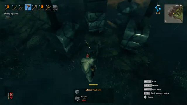 Valheim - SWAMP Treehouse Time-lapse Build смотреть онлайн