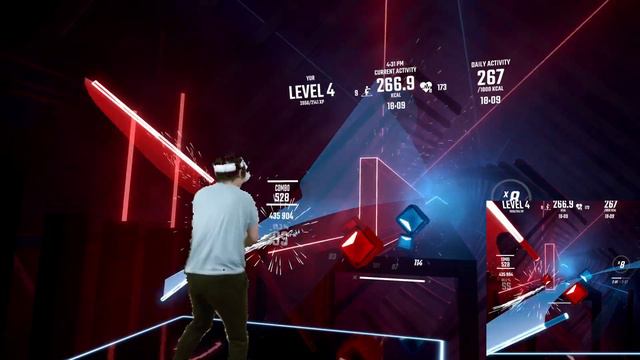 Beat Saber | TK - Unravel (Ado Cover) | Virtual Desktop, Quest 2 | Kinect Mixed Reality смотреть онлайн