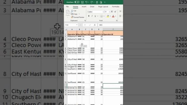 Fix column widths and row heights fast in Excel! #excel #exceltutor смотреть онлайн
