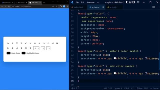 Rich Text Editor With Javascript | Step By Step Javascript Project смотреть онлайн