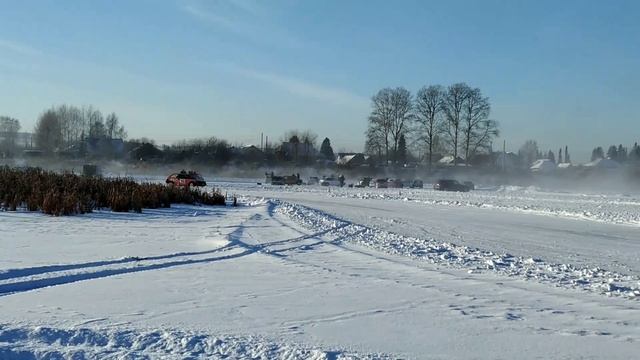 20.12.20 АВТОГОНКИ ЗИМОЙ НА ЛЬДУ В - 22. с. Завьялово, пруд смотреть онлайн