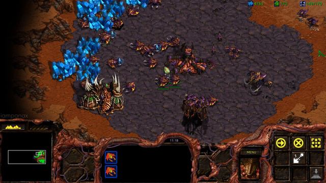 StarCraft: Remastered (SCR) - Mission 04 The Liberation of Korhal [Episode VI: Zerg] смотреть онлайн