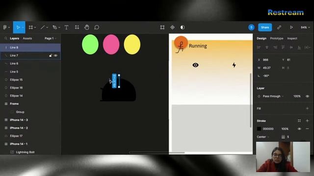 Figma design for the first screen UI смотреть онлайн
