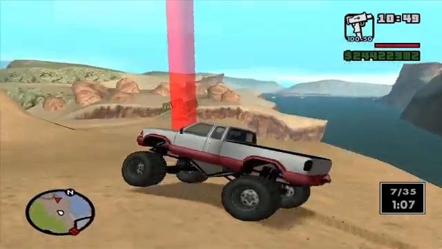 GTA San Andreas: Monster Mission | Monster truck challenge #rockstargames #gta смотреть онлайн