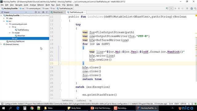 Bài 80 Xử lý Text File trong Kotlin смотреть онлайн
