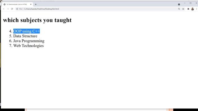 LIST IN HTML | ORDERED LIST IN HTML | UNORDERED LIST IN HTML | DEFINITION LIST IN HTML смотреть онлайн
