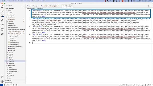 Debugging in WordPress смотреть онлайн