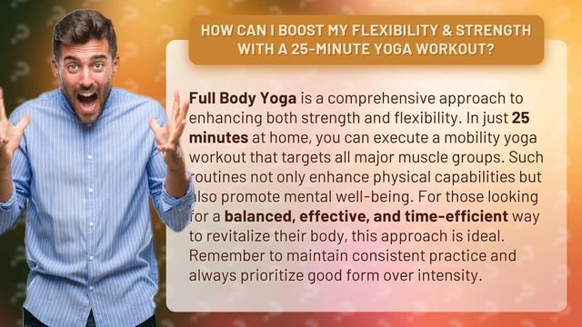 How Can I Boost My Flexibility & Strength with a 25-minute Yoga Workout? смотреть онлайн