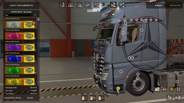 ◉ Mercedes Actros MP4 TUNING MOD / MEGA TUNING MOD 1.40 MP4 Tuning Addons | Euro Truck Simulator 2 смотреть онлайн