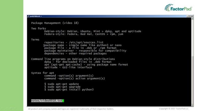 A quick summary of Linux package managers | Linux Tutorial for Beginners смотреть онлайн