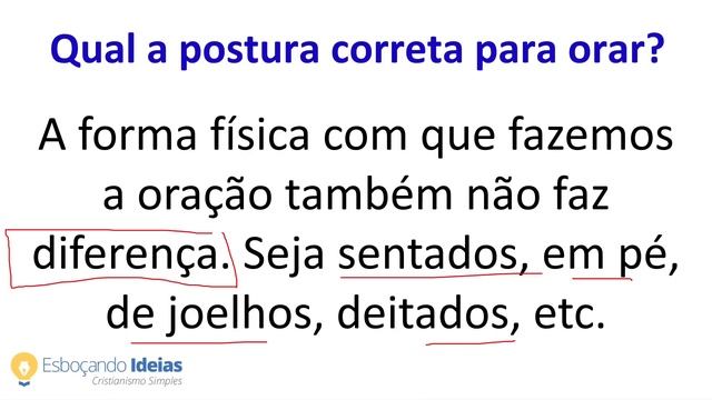 CUIDADO COM O JEITO QUE VOCÊ ORA! Sua oração pode não ser ouvida! смотреть онлайн